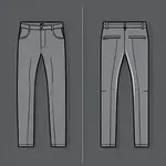 dark grey pants image